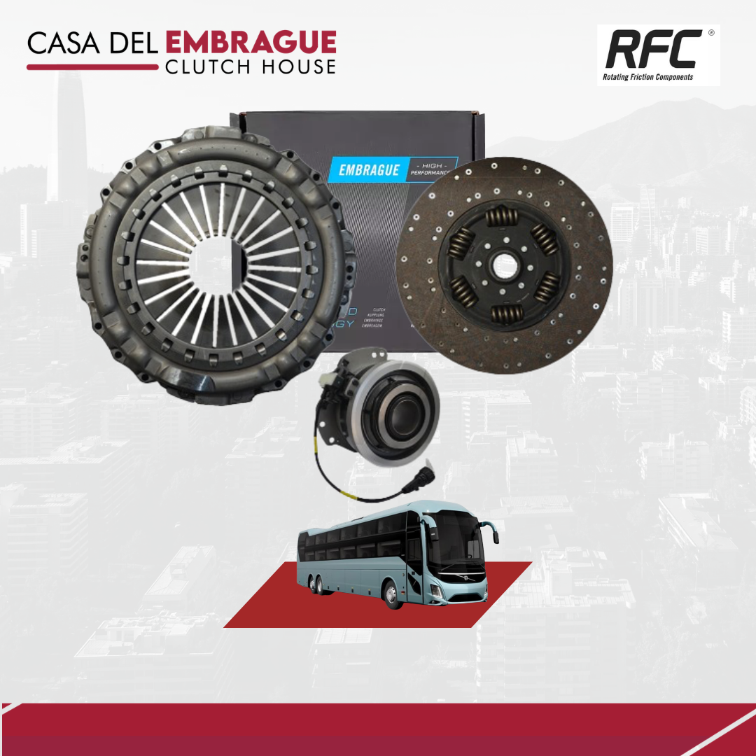 Kit embrague Volvo B380R ISHIFT (C/Roda) automatico
