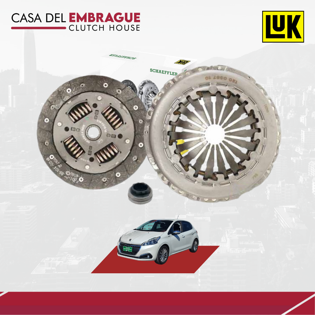 Kit embrague Peugeot 208 1.2 (C/Roda) motor EB2
