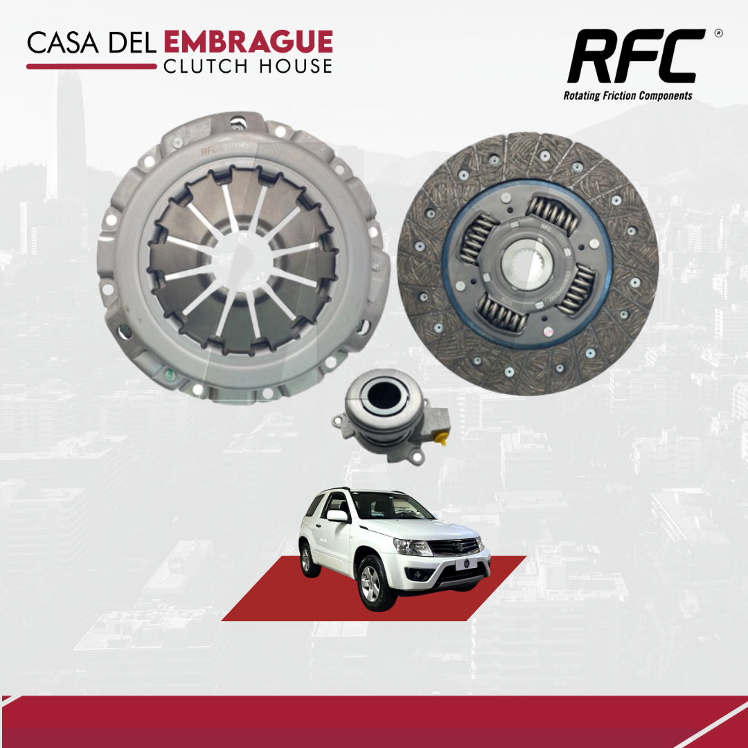 Kit embrague Suzuki Vitara 1.6 motor M16A (C/Roda)