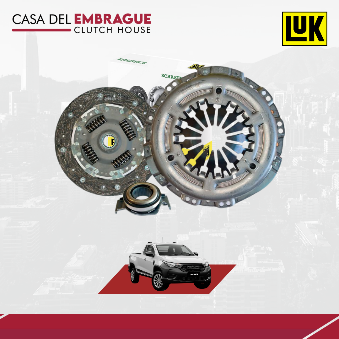 Kit embrague Ram 700 1.3 Bencinera (C/Roda) 200mm brasil