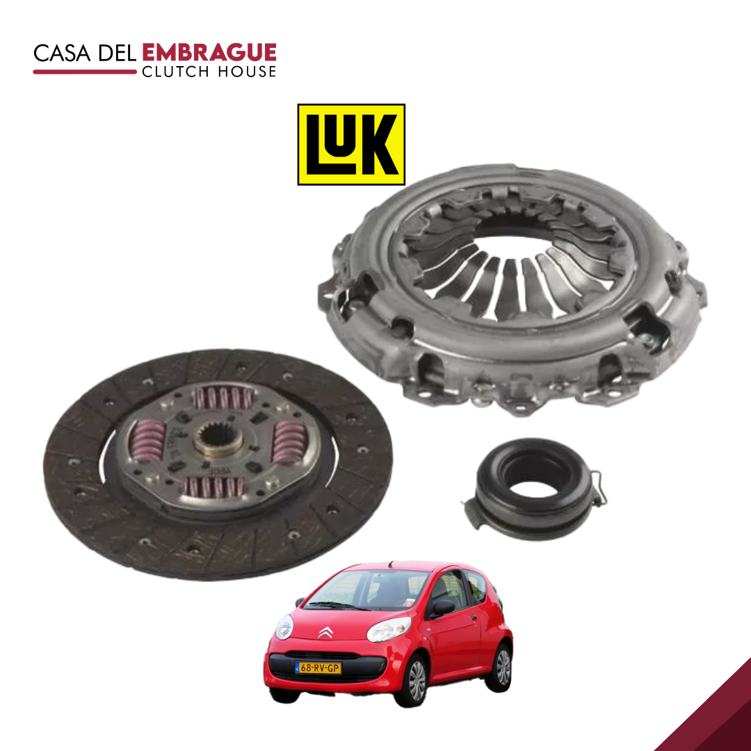 Kit de embrague Citroen C1, 1.4 (C/Roda)