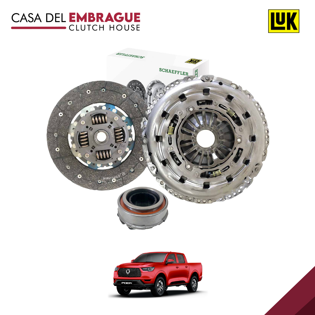 Kit de Embrague Great Wall Poer 2.0