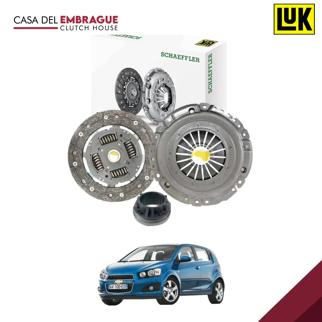 Kit de embrague LUK Schaeffler para auto compacto azul, Casa del Embrague, repuesto automóvil