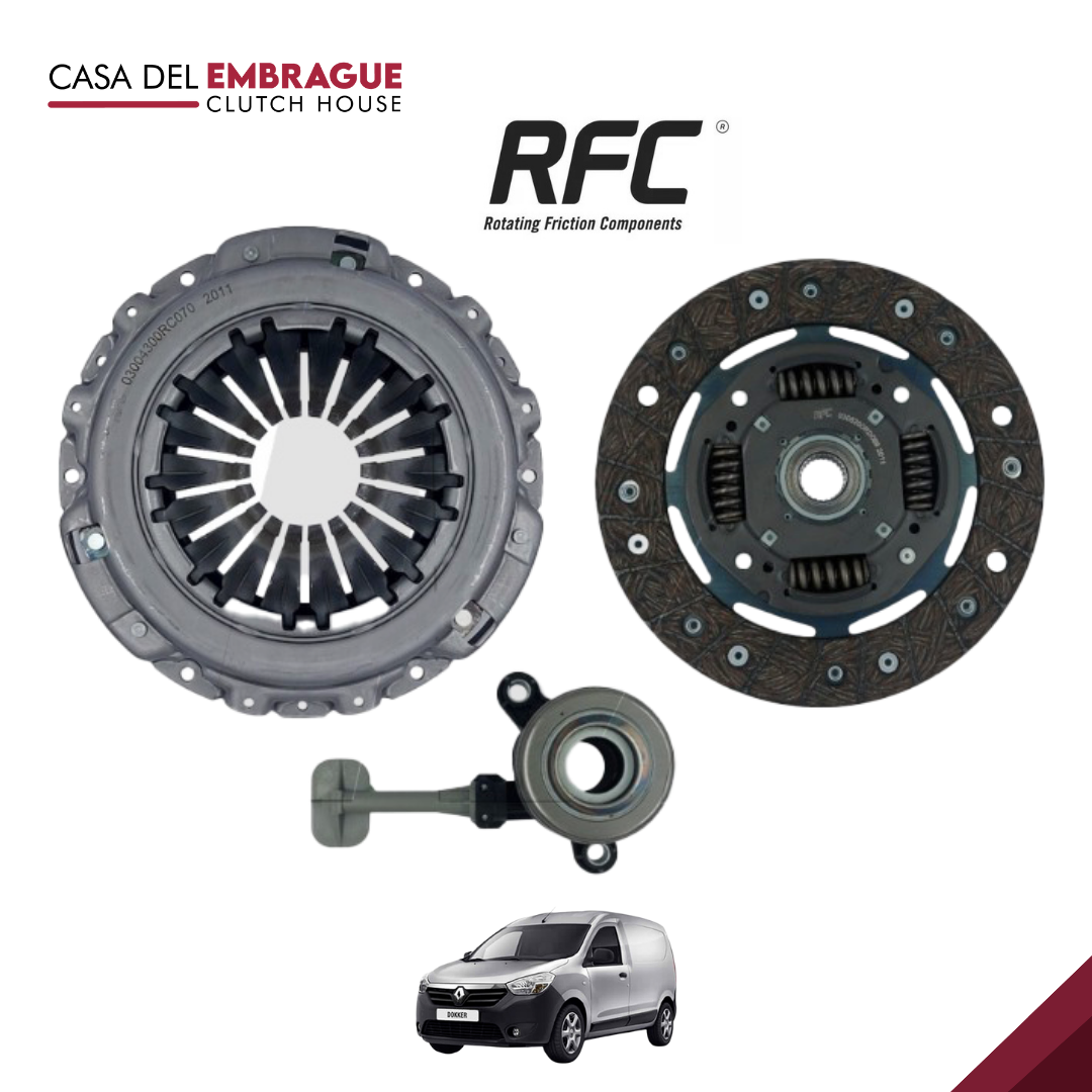 Kit de embrague Renault Dokker 1.5 (C/Roda)