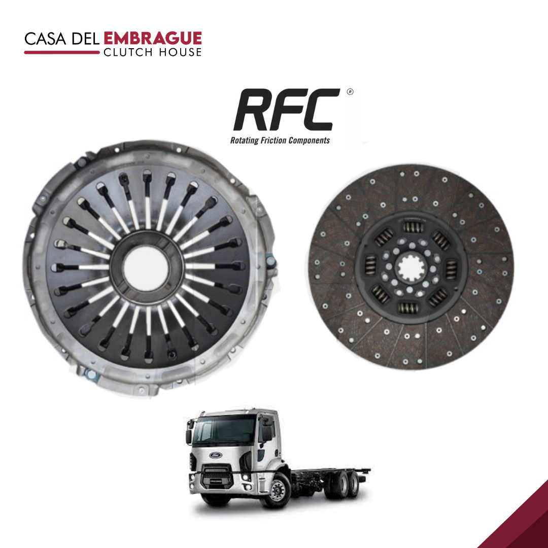 Kit embrague Ford CARGO 1723 (C/Roda) 365mm