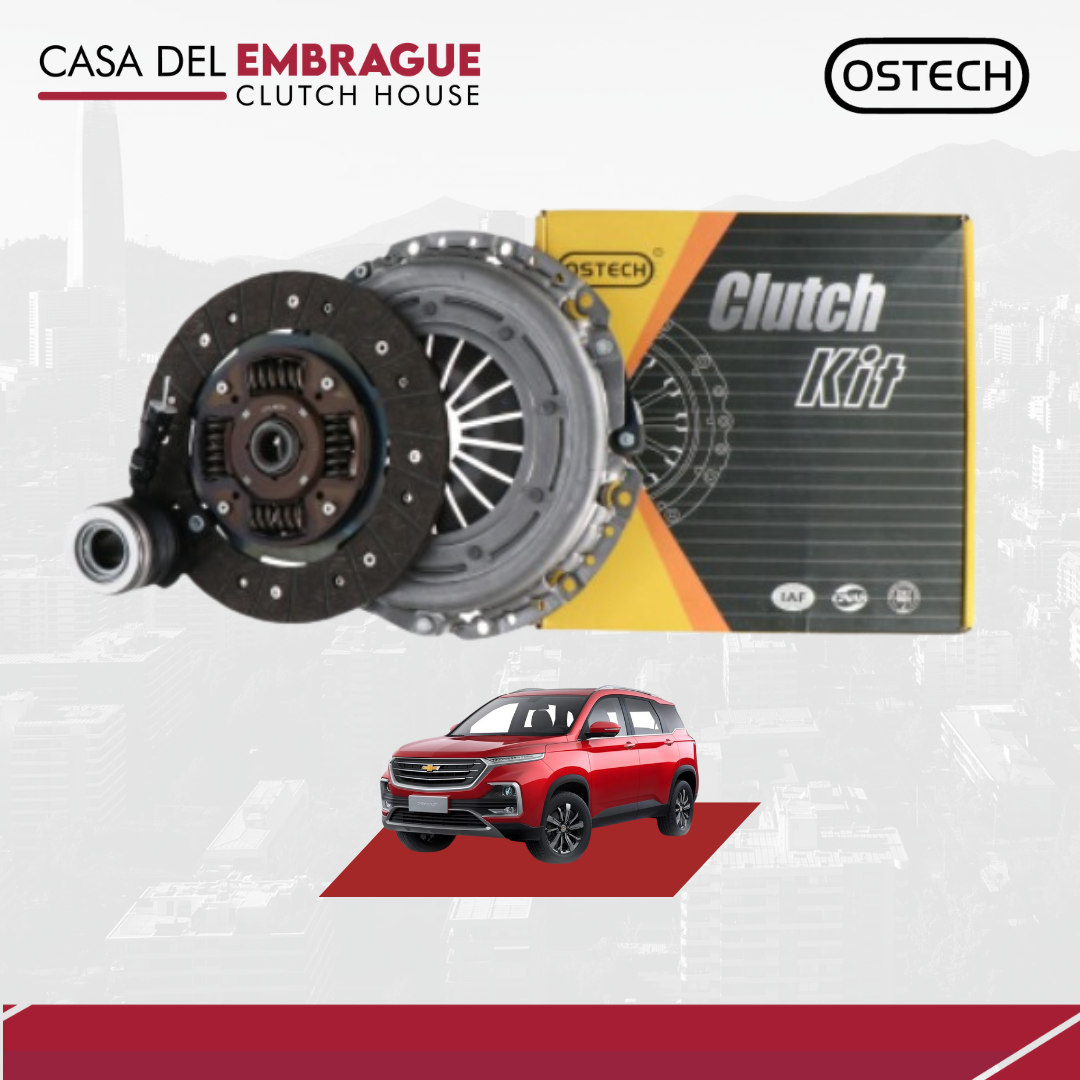 Kit de Embrague Chevrolet Captiva 1.5 Bencinero (2019–2022) con Rodamiento