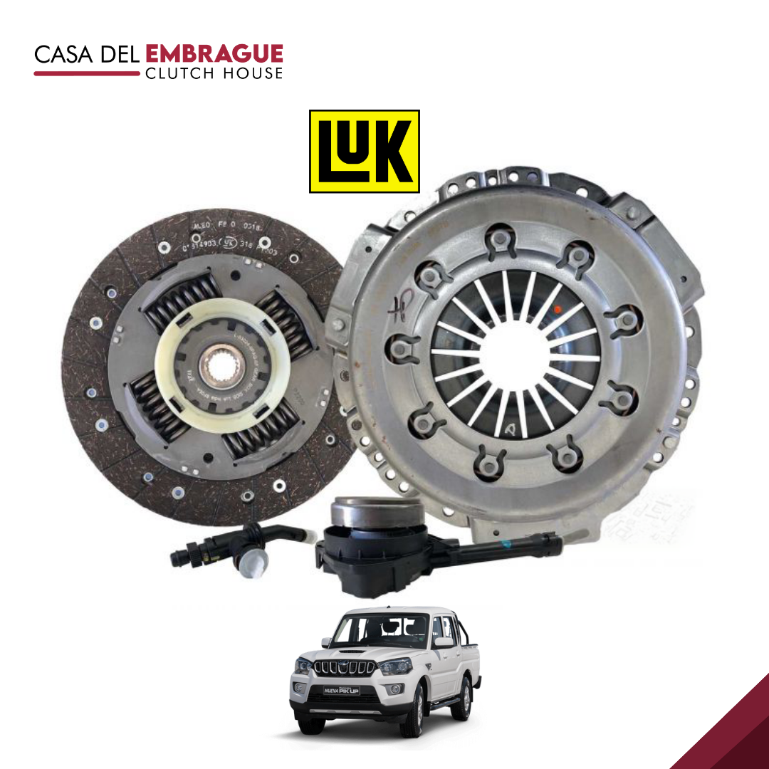 Kit embrague Mahindra Pick-Up / Scorpion / Genio CC 2.2 (C/Roda 3P)