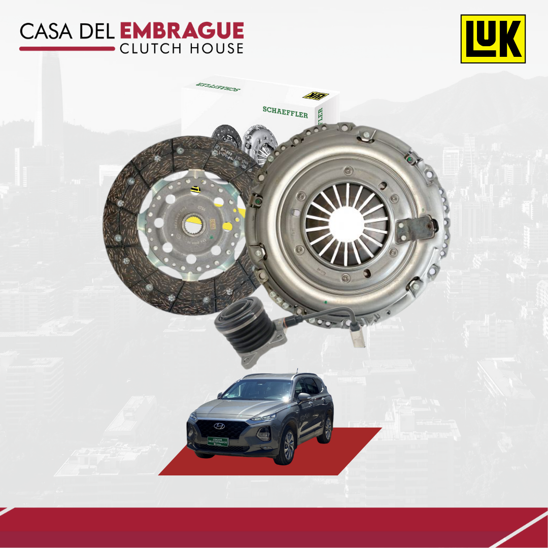 Kit embrague Hyundai SANTA FE 2.2 (C/Roda) 260mm