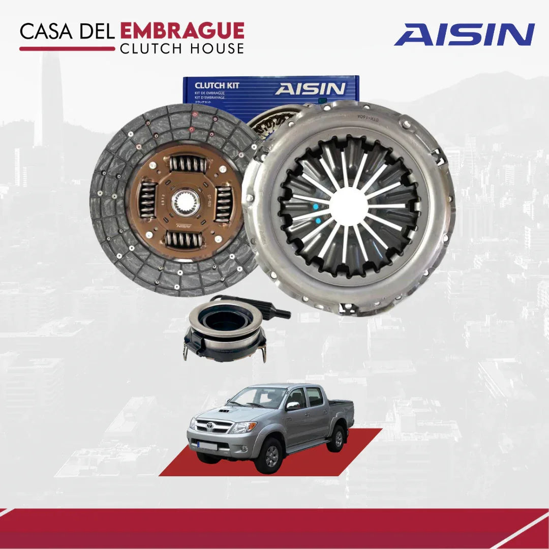 Kit de embrague Aisin para Toyota Hilux, Casa del Embrague, repuestos automotrices
