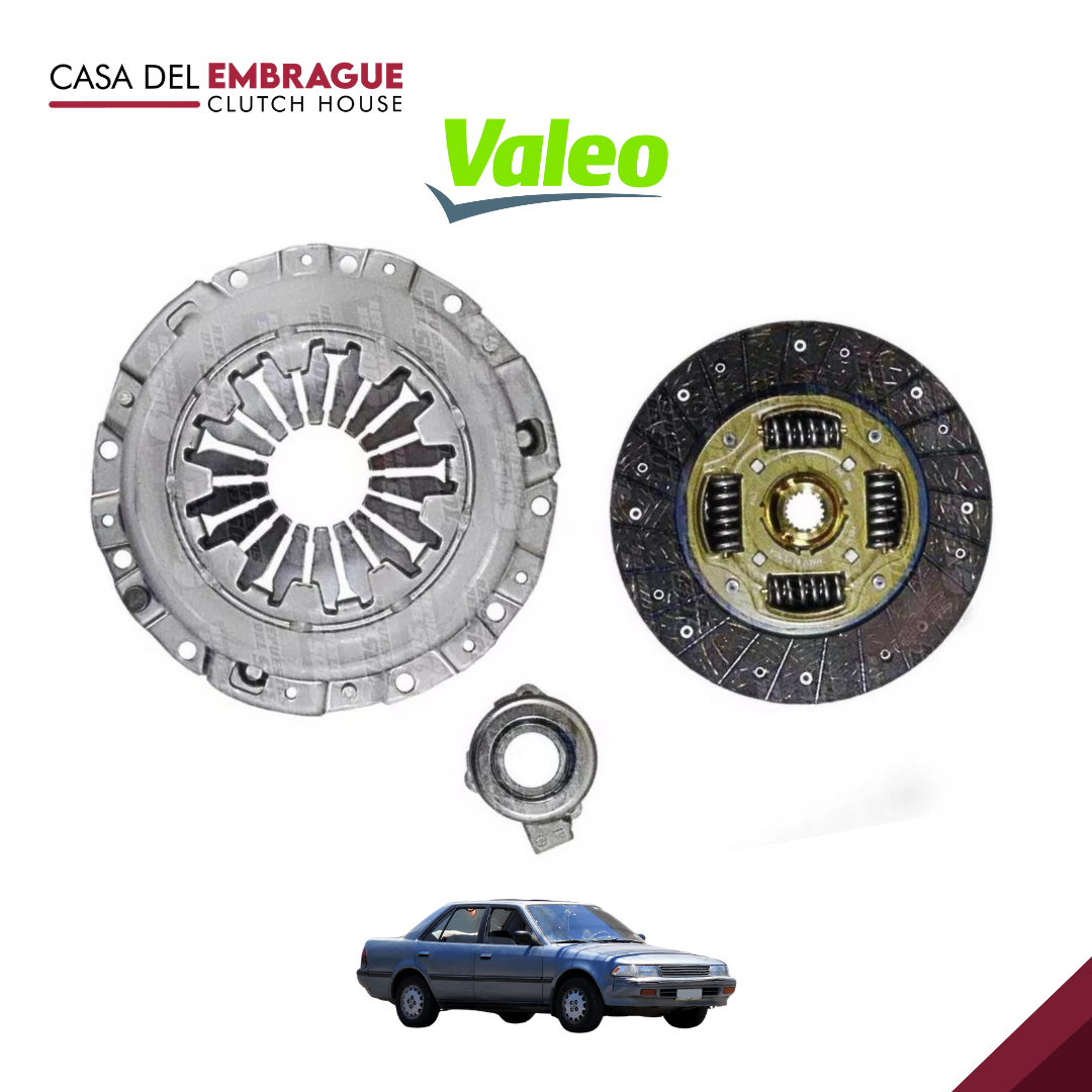 Kit de embrague Toyota Corona 1.6 (C/Roda) 1990/1997 4A/4AFE