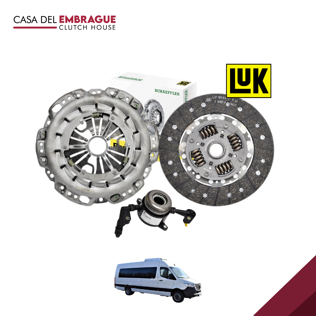 Kit embrague Mercedes SPRINTER 518/519 (C/Roda)