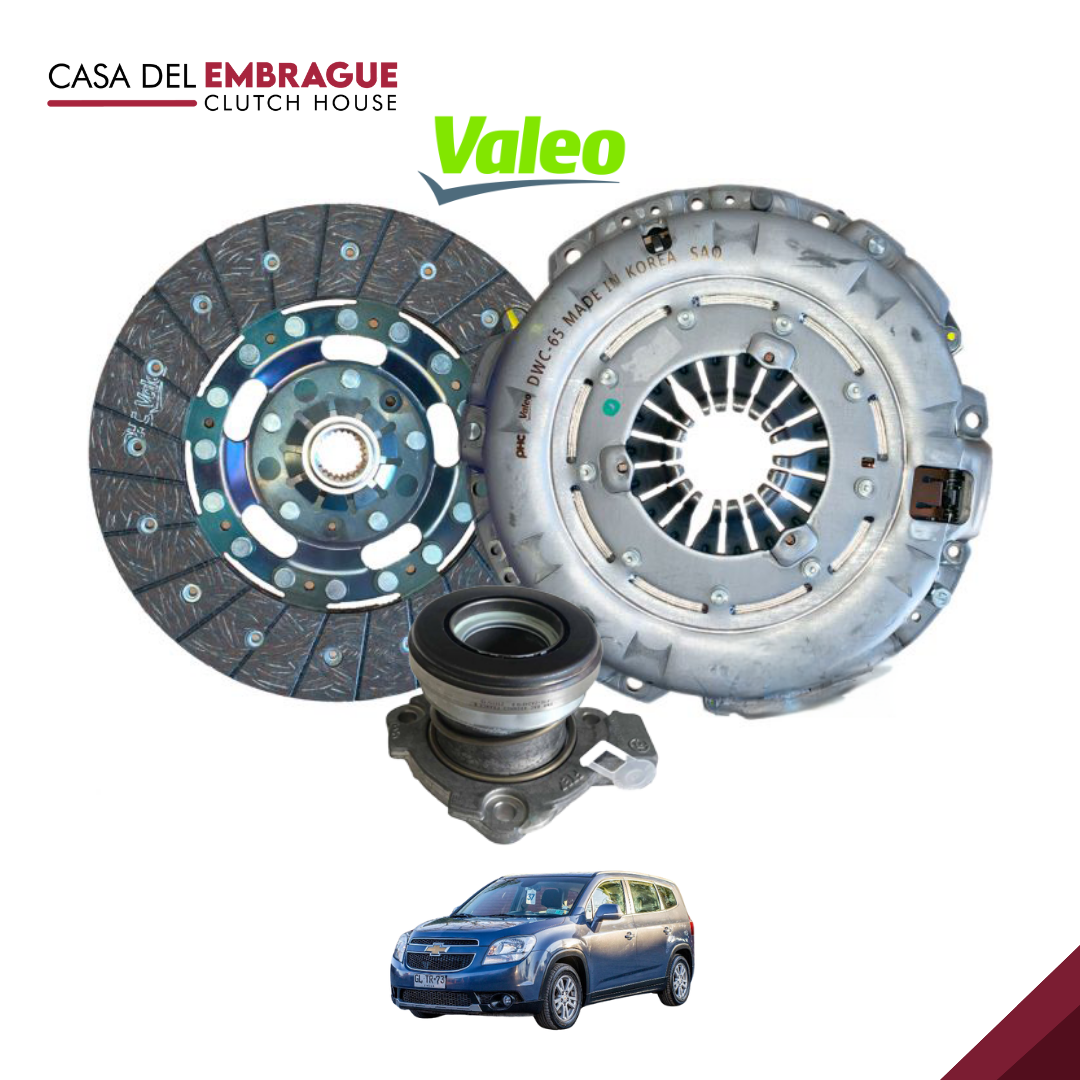 Kit embrague Chevrolet Orlando 2.0 Diesel (C/Roda) 250mm
