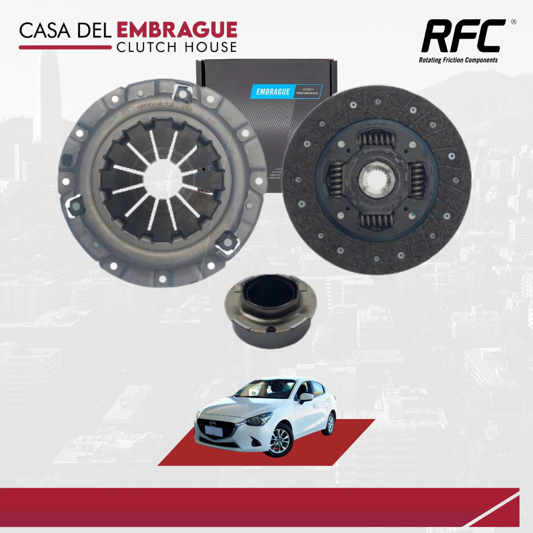 Kit embrague Mazda 2 de 1.5 (C/Roda)