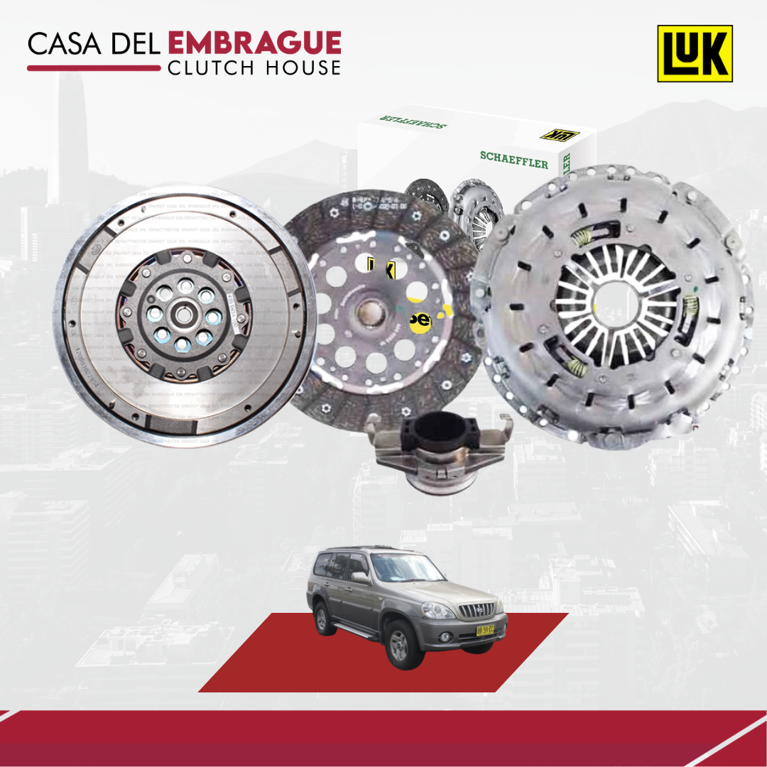 Set de embrague (p+d+r+v ) Hyundai Terracan 2.9