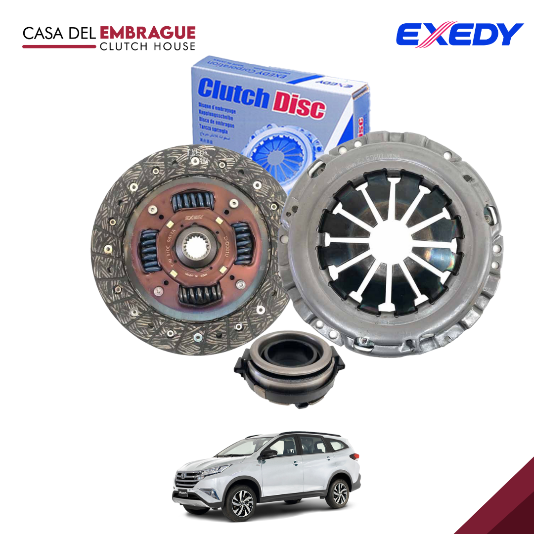 Kit de embrague Toyota New Rush 1.5 (C/Roda) 2020/__ Motor 2NRVE