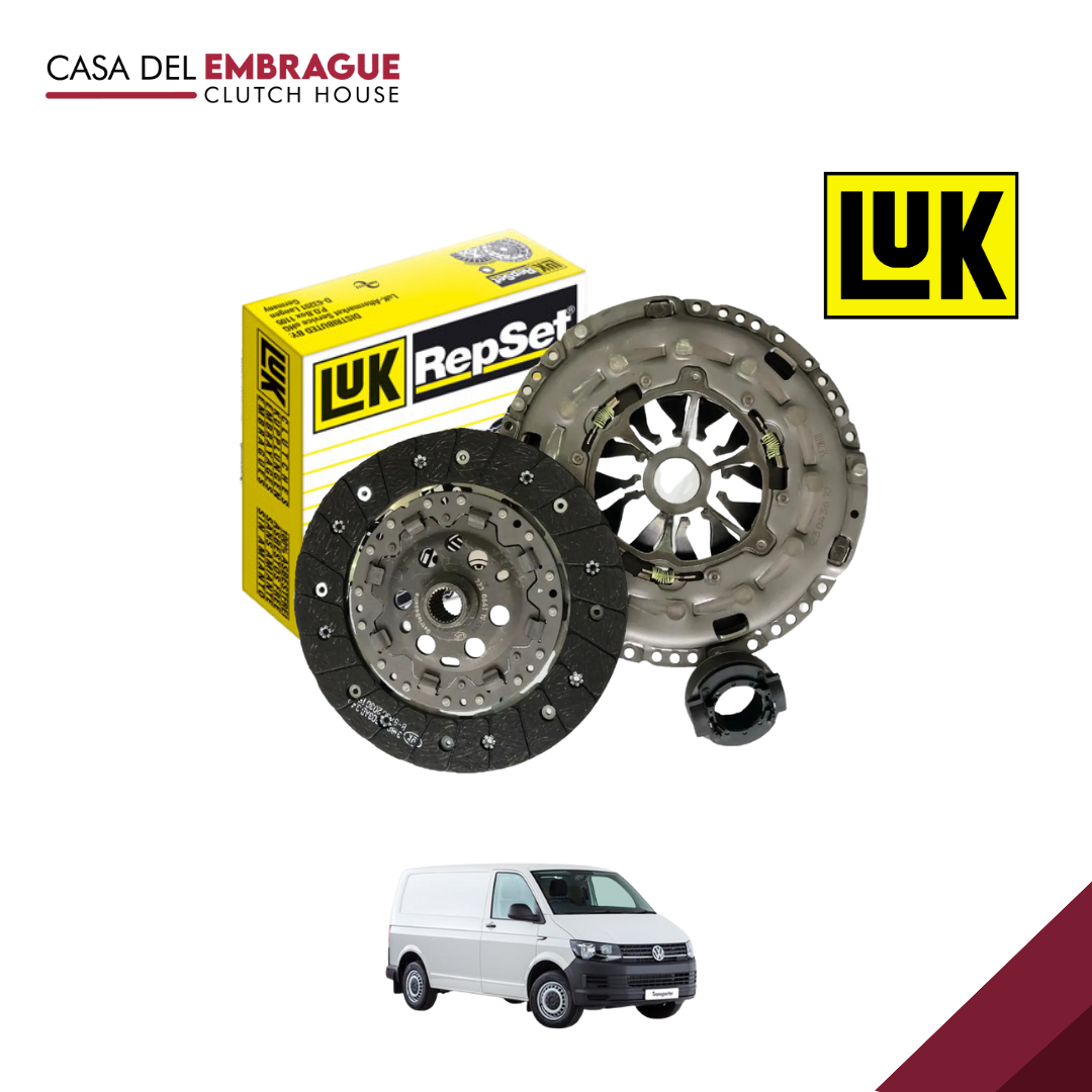 Kit embrague Volkswagen Transporter 2.0/1.9 (5Vel) (C/Roda)