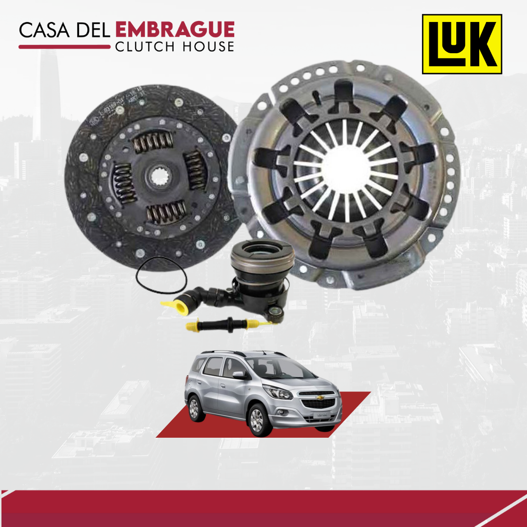 Kit embrague Chevrolet Spin motor 1,8 (C/Roda)