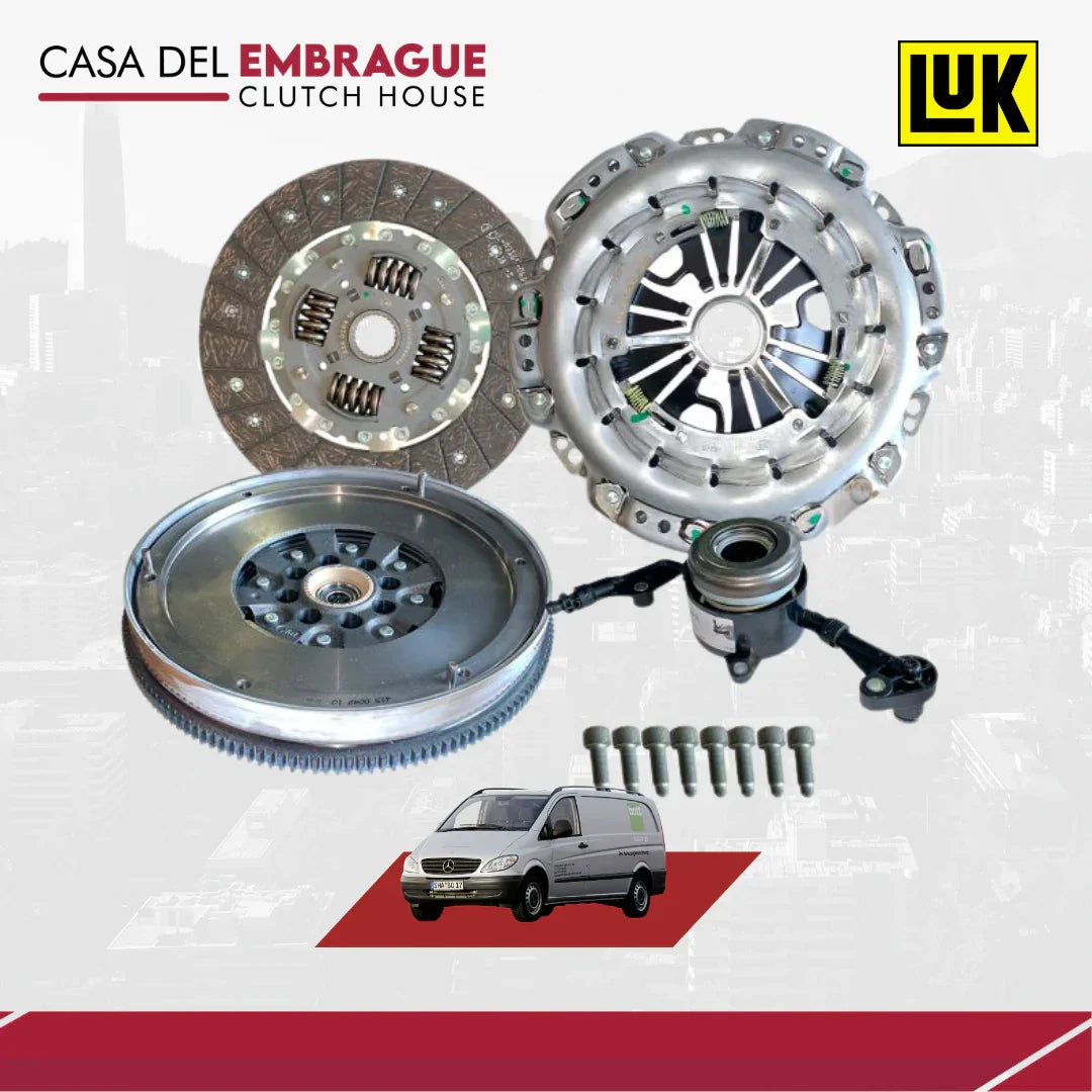 Kit de embrague para furgoneta Mercedes, Casa del Embrague, repuestos LUK