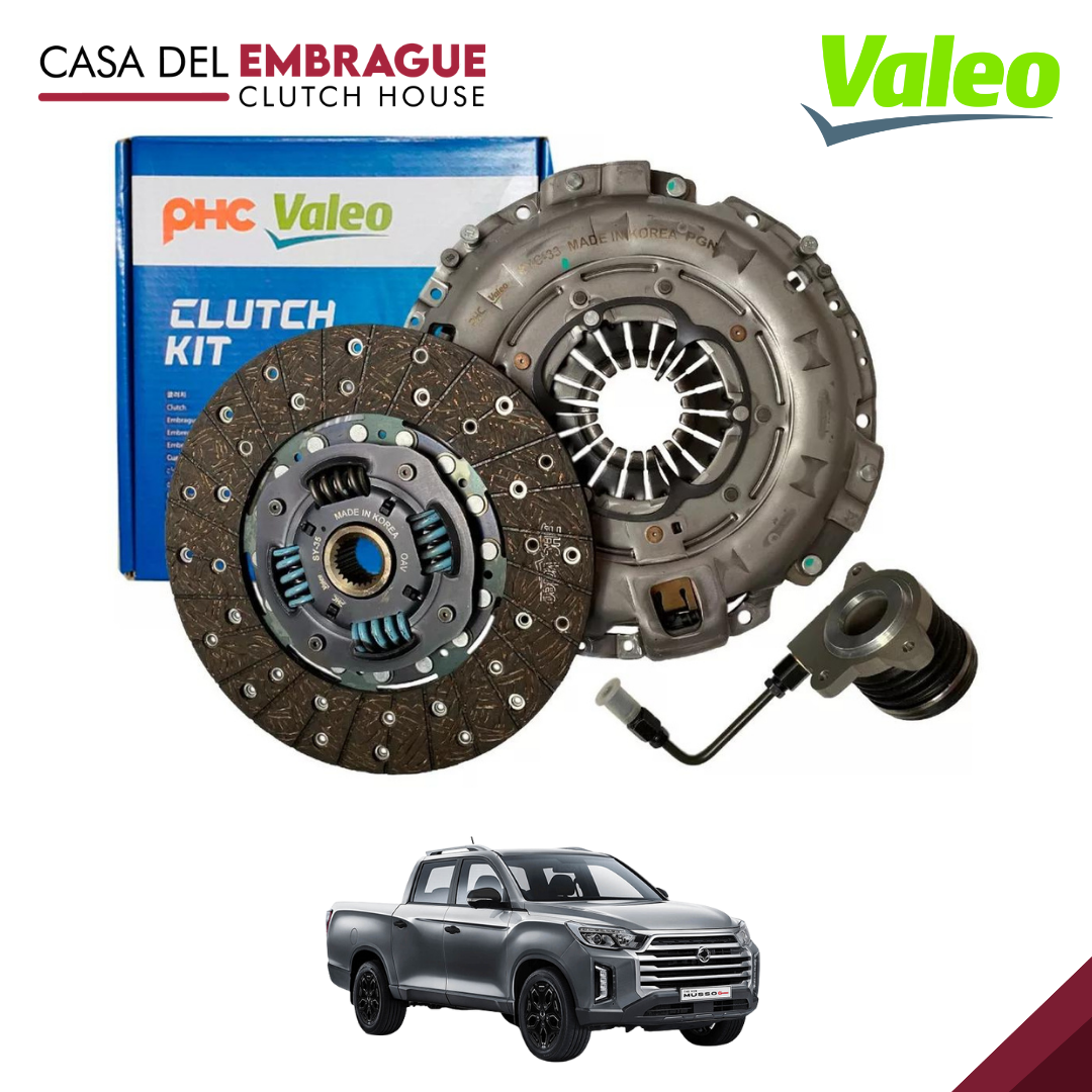 Kit embrague Ssangyong MUSSO GRAND 2.2 (C/Roda)