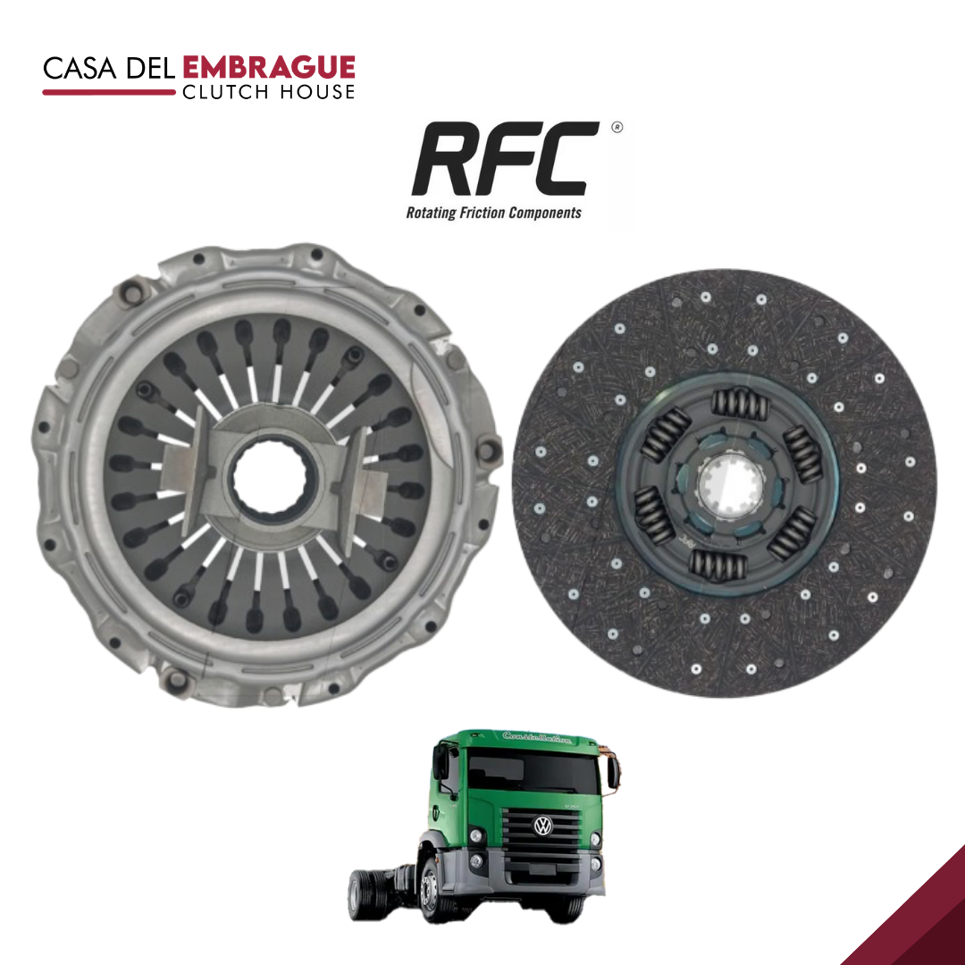 Kit embrague Volkswagen WORKER 17250E (C/Roda) de 380mm