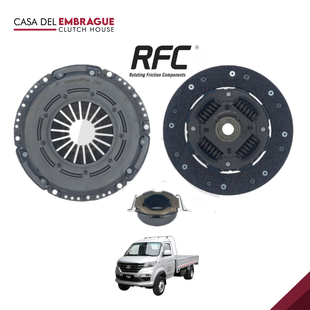 Kit embrague Brilliance T50 1.5/1.6 (C/Roda)