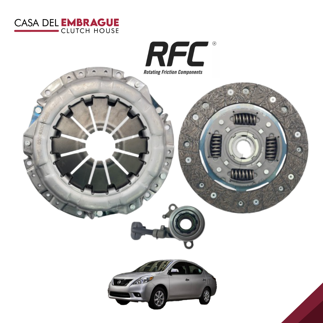 Kit embrague Nissan VERSA 1.6 (C/Roda)
