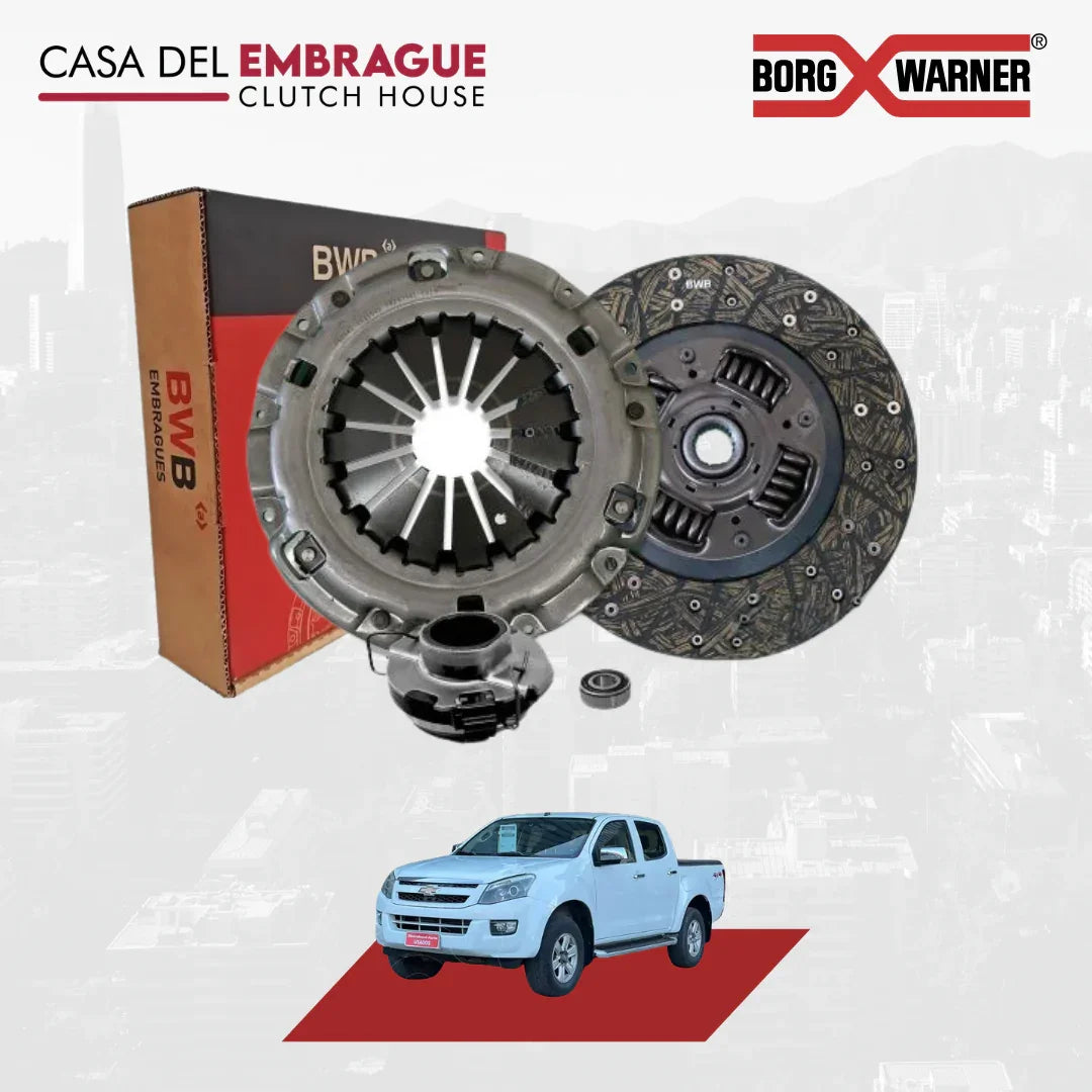 Kit de embrague BWB para camioneta, Casa del Embrague, repuestos automotrices BorgWarner
