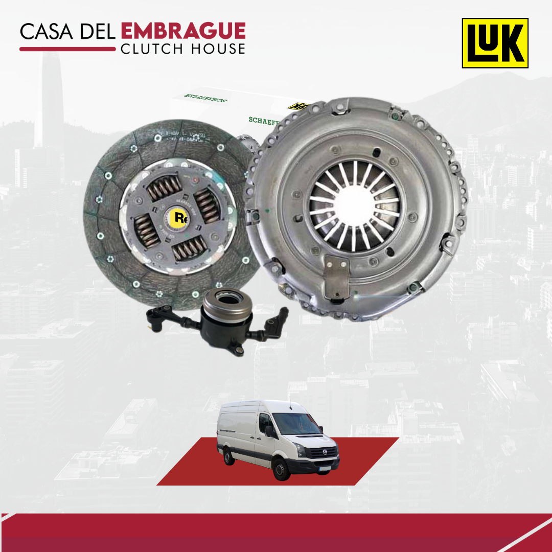 Kit embrague Volkswagen CRAFTER 2.0 C/Roda 6Vel. (260mm)