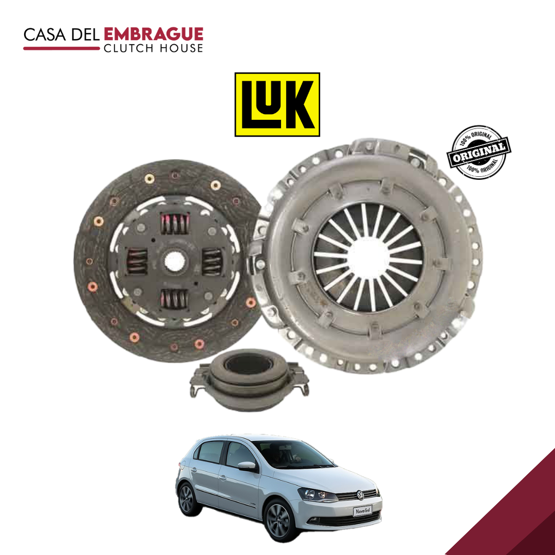 Kit embrague Volkswagen Gol 1.6 G5,G6,G7,G8 (C/Roda)