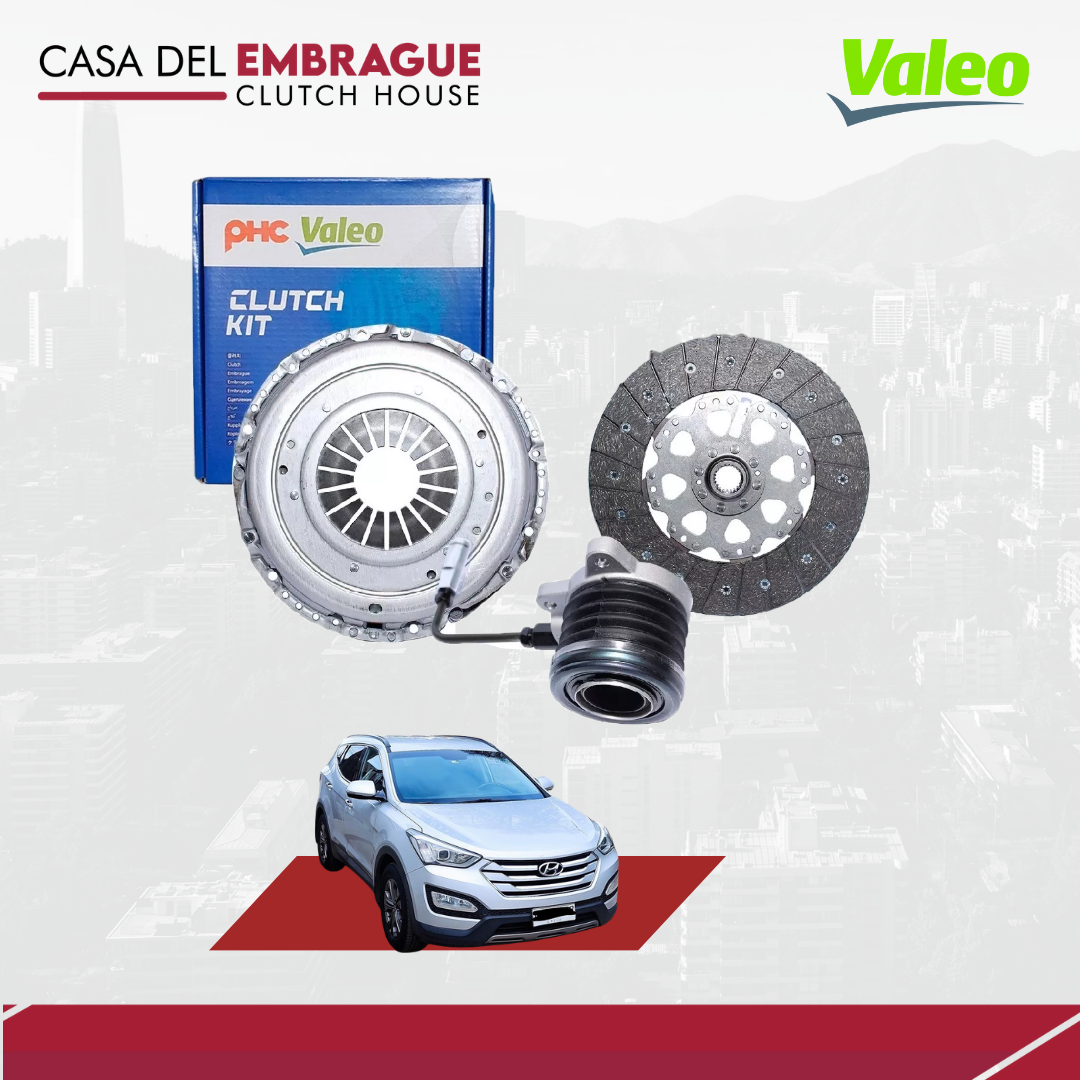 Kit embrague Hyundai Santa Fe 2.2 (C/Roda) Diesel D4HB/D4EB 260mm