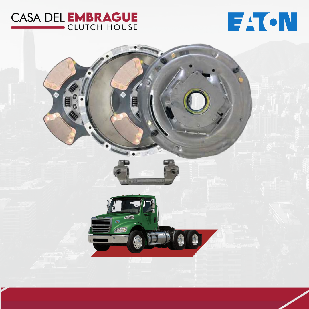 Kit embrague Freightliner M2-106 de 14 x 2 (4aletas Hor. Polin)