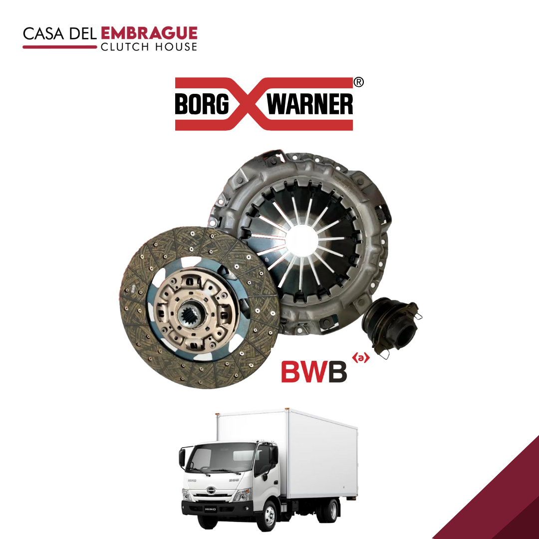 Kit embrague HINO XZU 6.5/7.5/8.0/8.5 Euro 4 / Euro 5 (C/Roda) 325mm