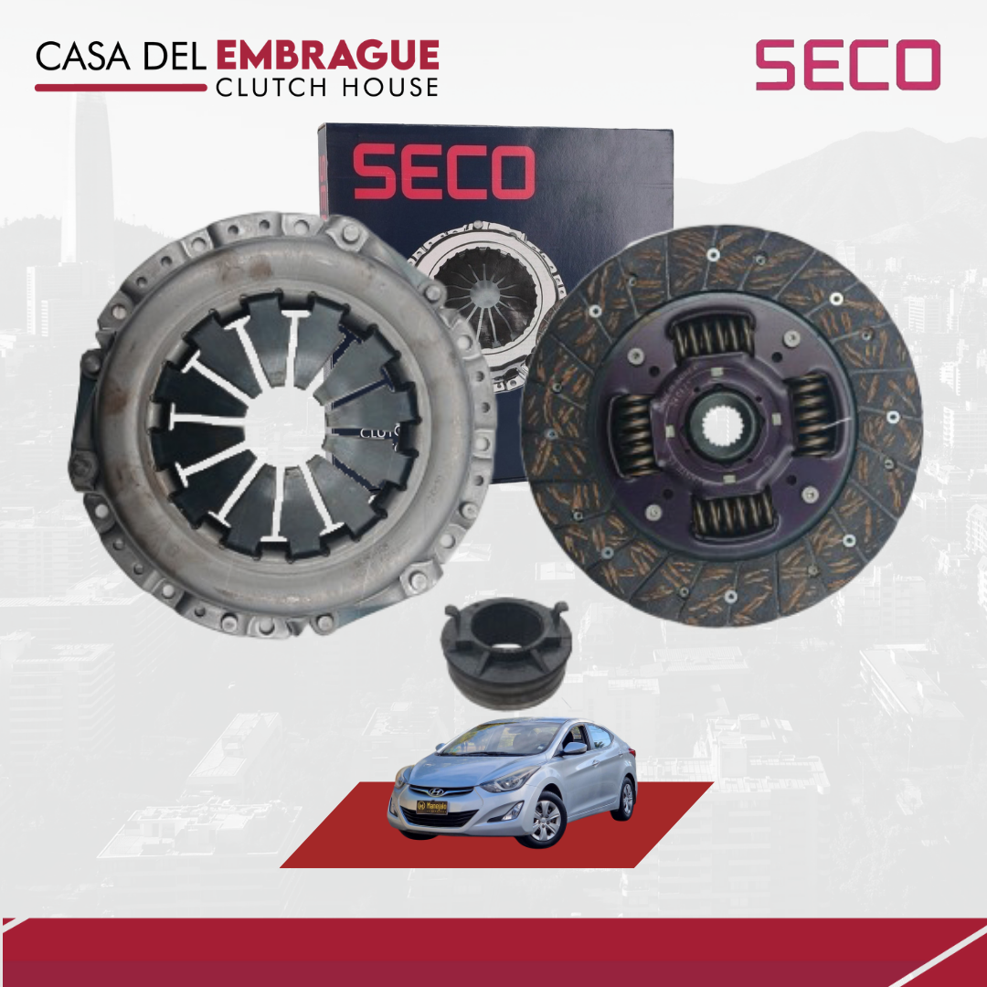 Kit embrague Hyundai Elantra 1.6 (C/Roda) motor G4ED