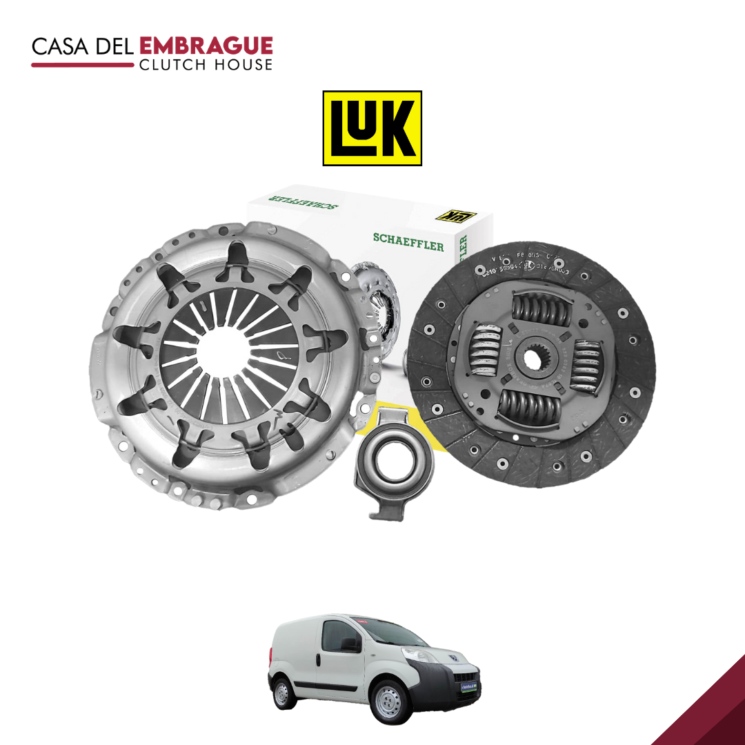 Kit embrague Peugeot Bipper 1.3 (C/Roda) 220mm