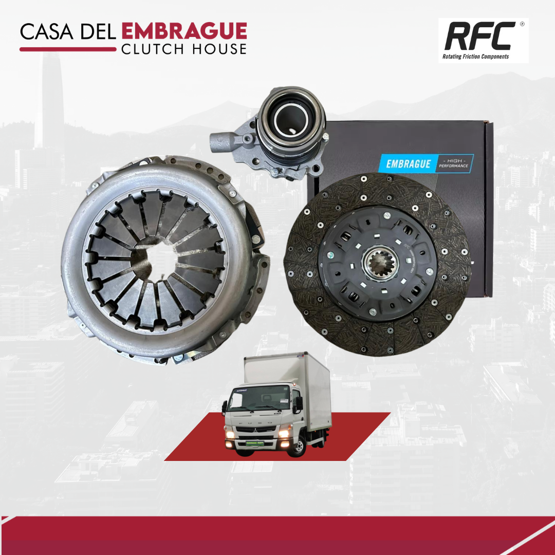Kit embrague Mitsubishi Canter 3.0 (C/Roda) Motor 4M42 (275 mm)