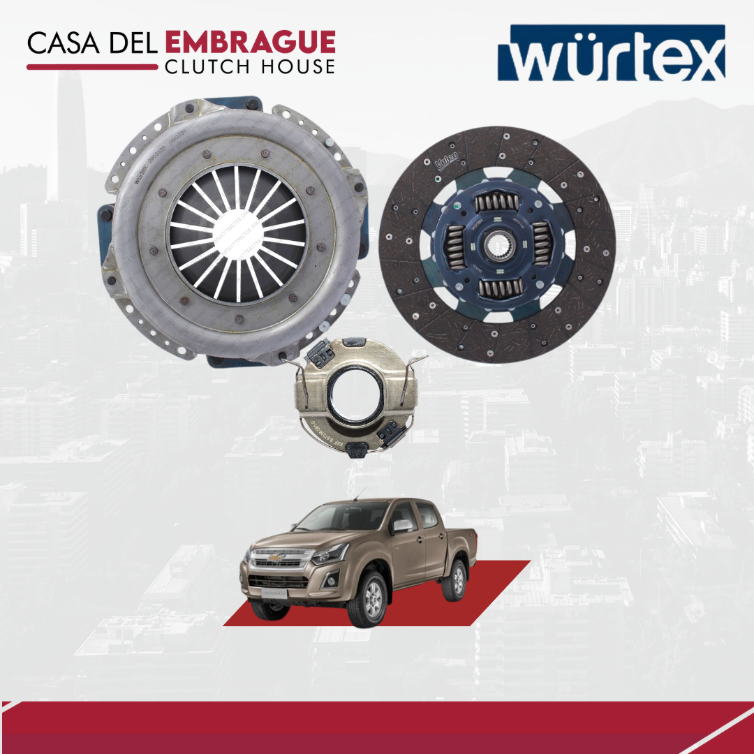 Kit embrague Chevrolet. New D-Max 2.5 (C/Roda) (275mm)
