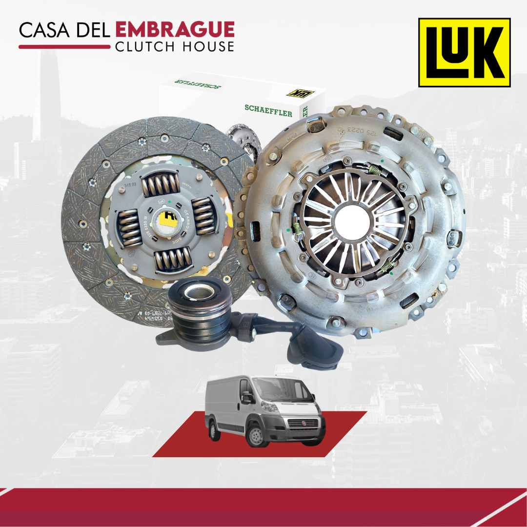 Kit embrague Fiat Ducato 2.3 (C/Roda)