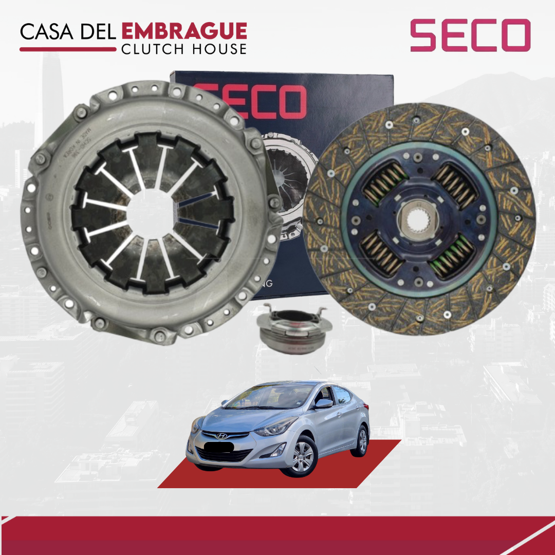 Kit embrague Hyundai Elantra 1.6 (C/Roda) G4ED (2001-2006)