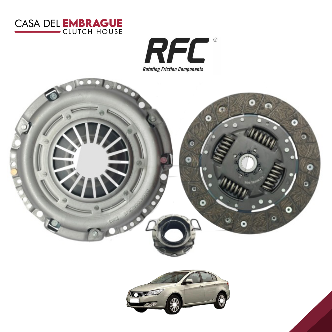 Kit embrague MG 350 (C/Roda) 1.5 (2014/2020) 18 estrias