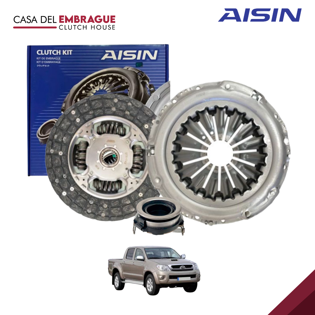Kit embrague Toyota Hilux Kun 2.5/ 3.0 (C/Roda) 260mm