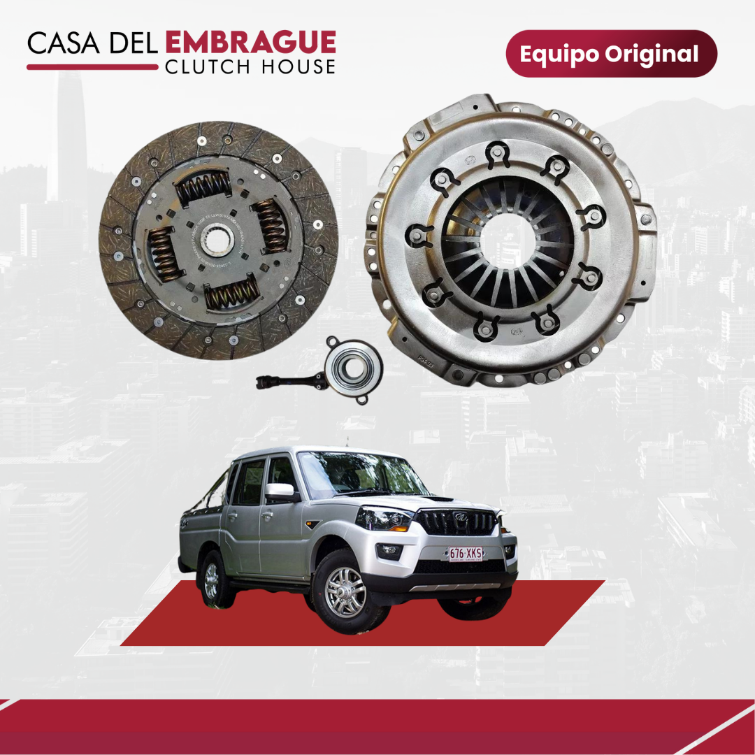 Kit embrague Mahindra Pick-Up / Scorpion / Genio CC 2.2 (C/Roda 2P)