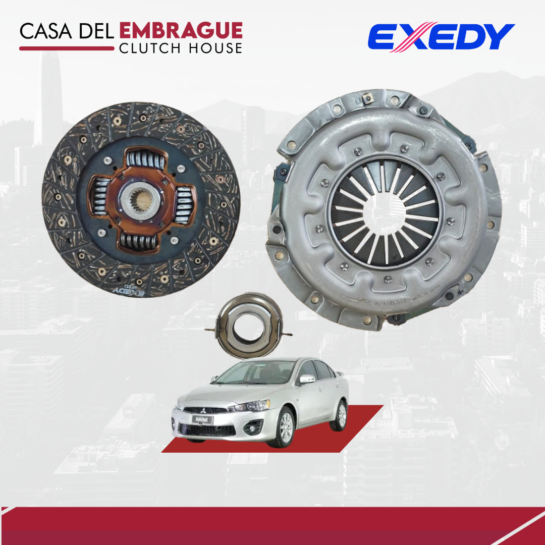 Kit embrague Mitsubishi Lancer 1.6 motor 4G18 (C/Roda)
