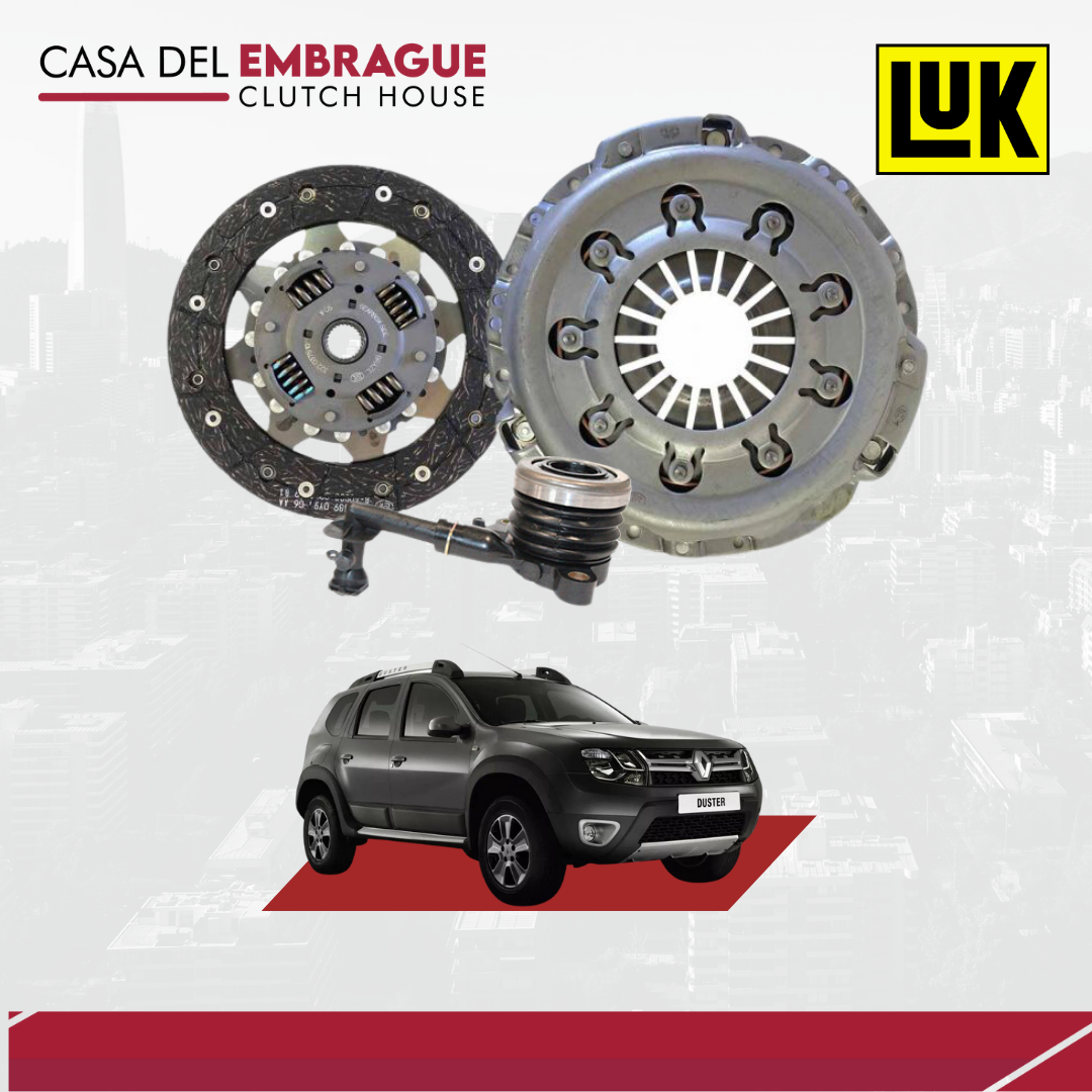 Kit de embrague Renault Duster 1.6 (C/Roda) Bencinero