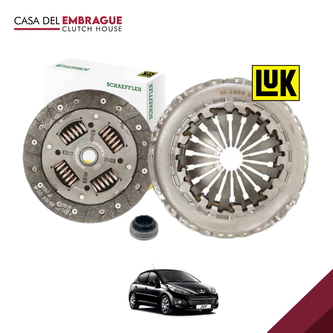 Kit de embrague Peugeot 206 motor 1.4 (C/Roda)