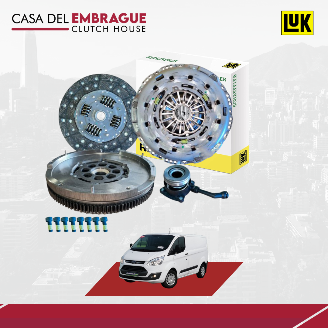 Set de embrague y Volante Bimasa Ford TRANSIT CUSTOM 2.2