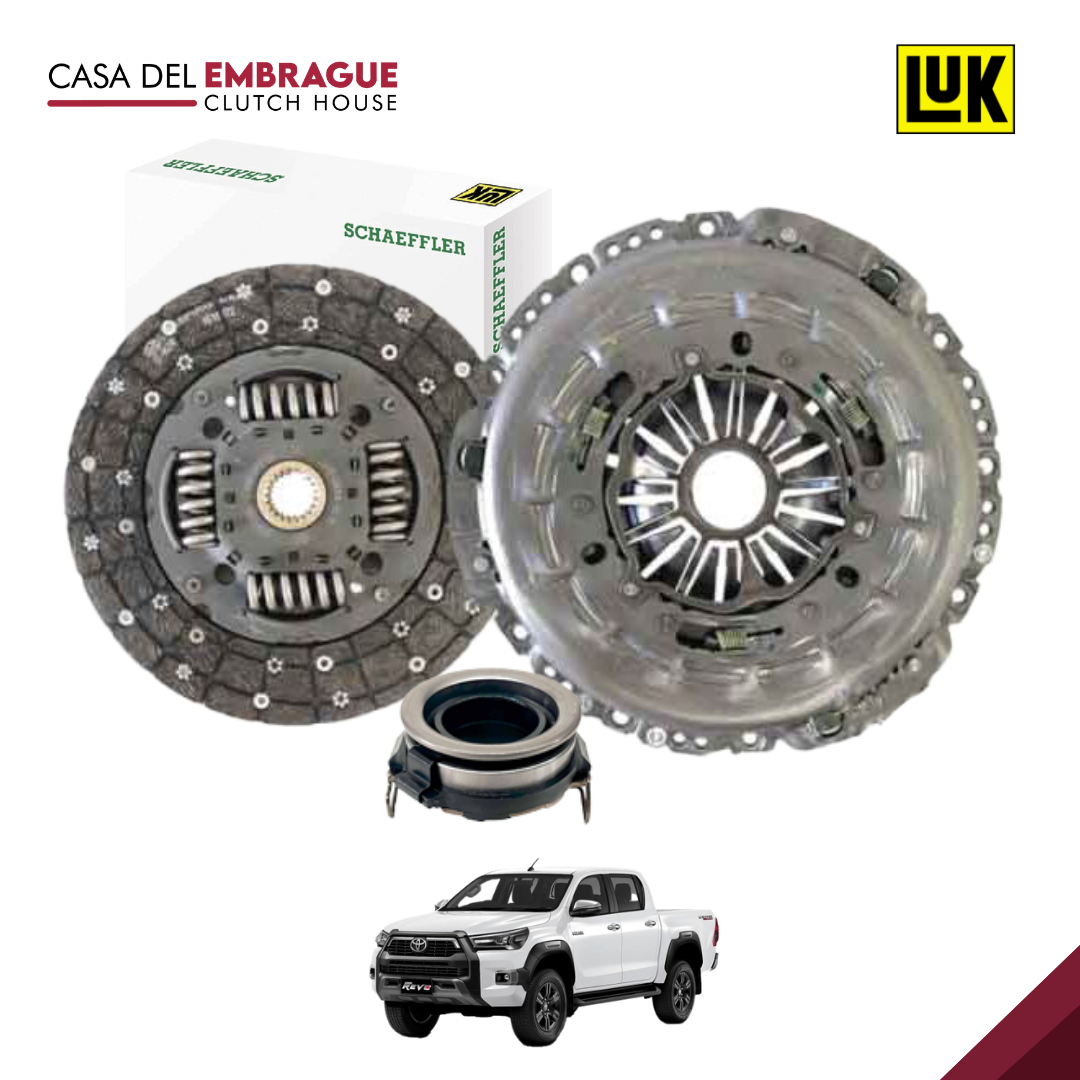 Kit de Embrague con Rodamiento Toyota Hilux Revo 2.4 / 2.8 Diésel