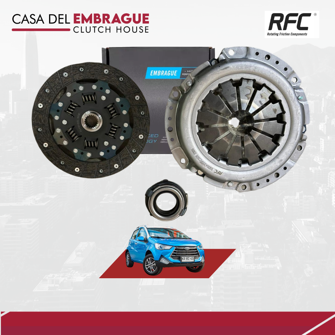 Kit embrague Jac S1 1.3 (C/Roda)