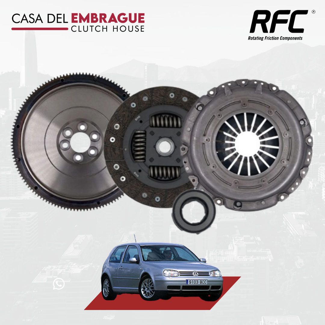 SET (P+D+R+V) embrague Volkswagen Golf 1.9 (de conversión)