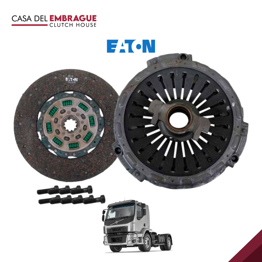 Kit embrague Volvo VM260 (C/Roda) (365mm sobre tubo guia)
