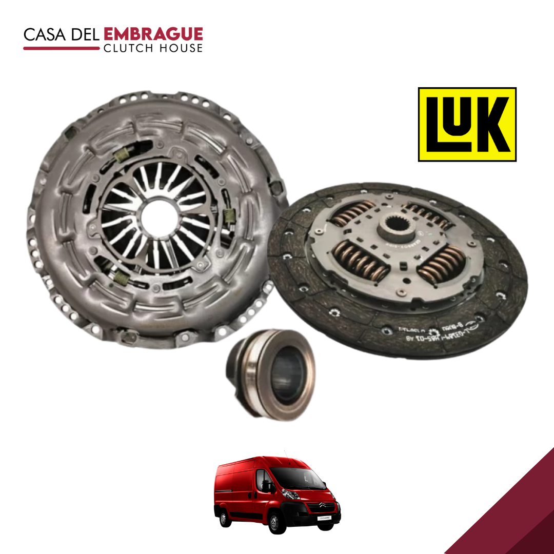 Kit embrague Citroen Jumper 2.0 / 2.2 Euro 5 (C/Roda) 240 mm